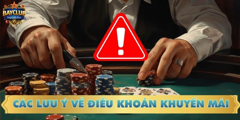 Các lưu ý về điều khoản khuyến mãi